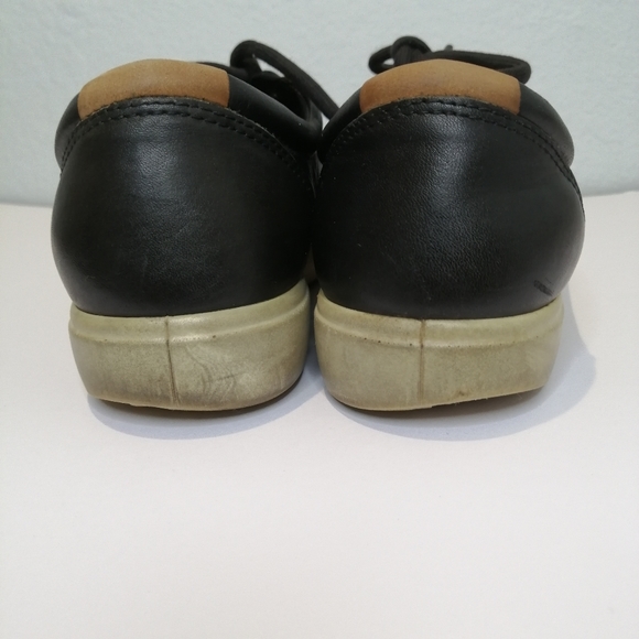 ECCO Women's Soft 7 Sneaker Black - Size 7 - Picture 8 of 10